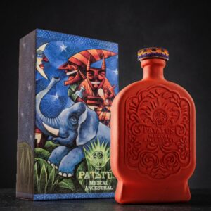 Mezcal Patatús con caja elefante edición 2021