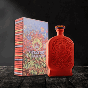 Mezcal Patatús con caja calaveras edición 2021